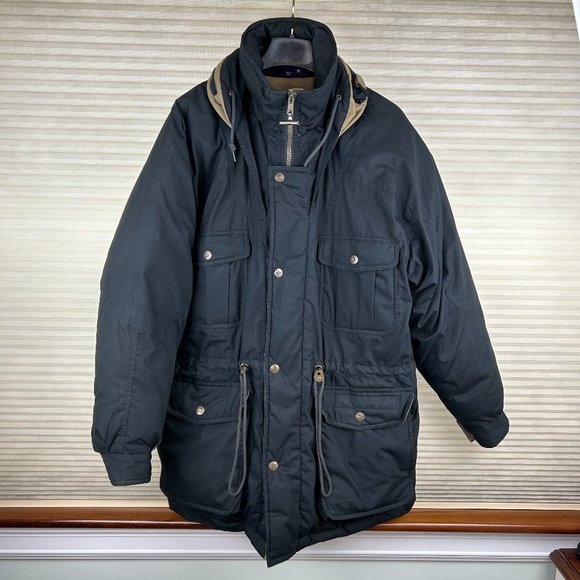 Mighty Mac Norsac Down Hooded Jacket Coat Parka Rugged Cozy Outdoor Winter - Picture 1 of 16